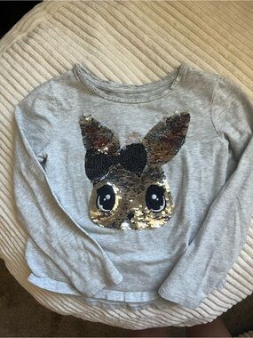 Reversible sequin shirt-2/3t